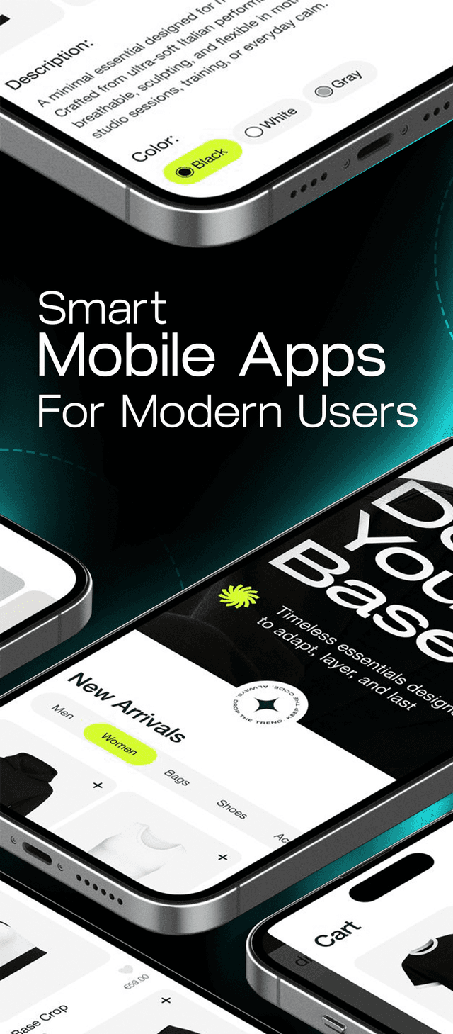 Mobile App Mockup 1